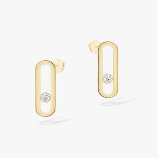 Messika 18K Gold Diamonds Stud Earrings