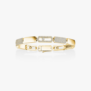 Messika 18K Gold Diamonds Link Bracelet