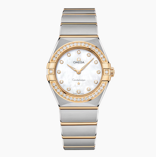 Omega 18 Karat/Stainless Steel Constellation