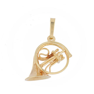 14K Gold Drop Pendant