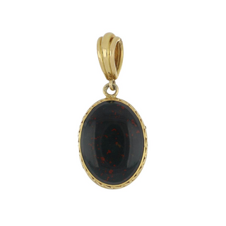 Victorian 18K Gold Bloodstone Locket