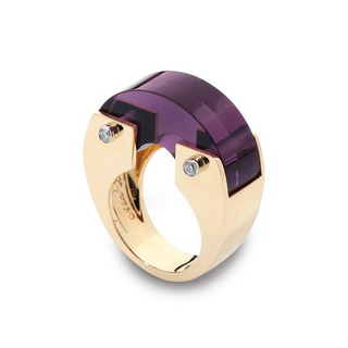 Aletto Brothers 18K Gold Amethyst Other with Diamonds