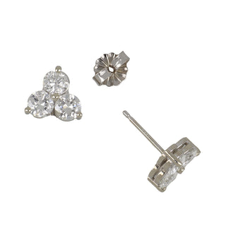 Tenenbaum Workshop White 14K Gold Diamonds Stud Earrings