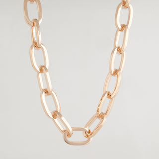 Antonio Papini 18K Gold Link Necklace