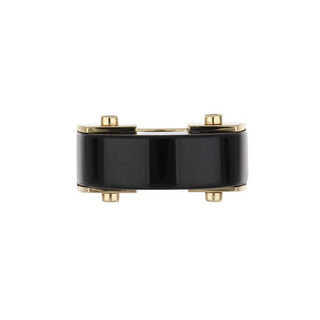 Aletto Brothers 18K Gold Onyx Cocktail Ring with Diamonds