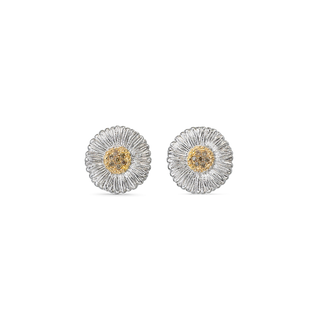 Buccellati Two-Tone G&S Diamonds Stud Earrings