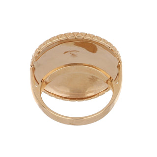 Estate 18K Rose Gold Dome Ring