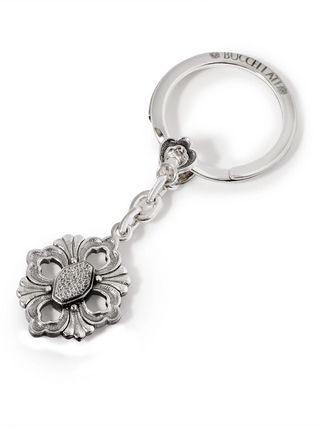 Buccellati Sterling Silver Opera Key Chain