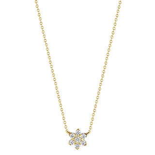 Verragio 18K Gold Diamond Pendant Necklace