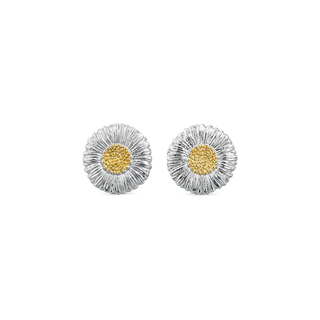 Buccellati Sterling Silver } Stud Earrings