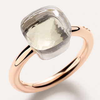 Pomellato 18K Gold Topaz Cocktail Ring