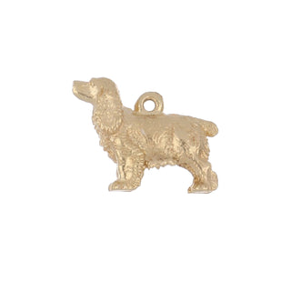 14K Gold Spaniel