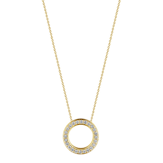 Verragio 14K Gold Diamond Pendant Necklace