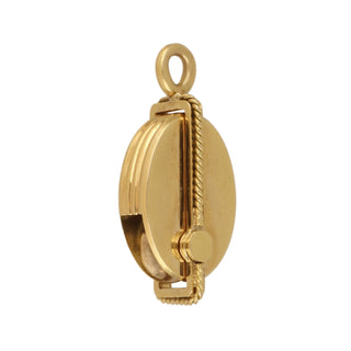 Vct 18K Gold Drop Pendant