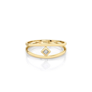 Michael M Yellow 14K Gold Princess Cut Diamond Other