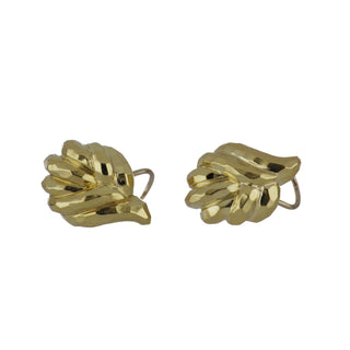 Henry Dunay 18K Gold Clip Earrings