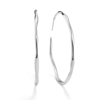 Ippolita Sterling Silver } Hoop Earrings