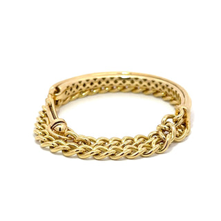 Antonio Papini 18K Gold Wrap Bracelet