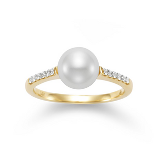 Mastoloni 14K Gold Freshwater Pearl Other with Diamond