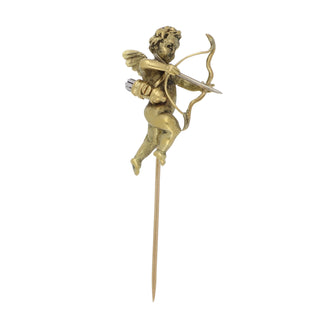 Belle Epoque18K Gold Cupid Pin