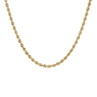 Vintage 14K Gold Rope Chain