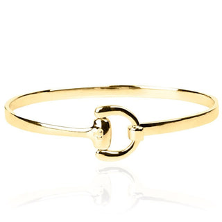 Vincent Peach 14K Gold Bangle Bracelet