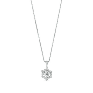 Buccellati 18K White Gold Diamonds Drop