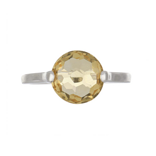 Antonio Papini 18K Gold Solitaire Ring