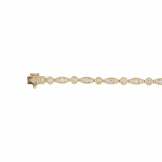 Tenenbaum Collection 18K Gold Diamonds Link Bracelet