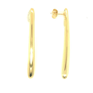 Lisa Nik 18K Gold Drop Earrings