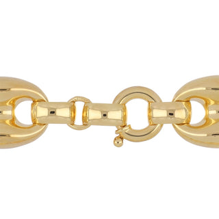 Antonio Papini 18K Gold Link Necklace