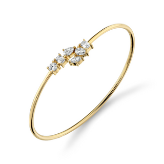 Michael M 18K Gold Diamond Cuff Bracelet