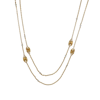 18K Gold Longuard Necklace