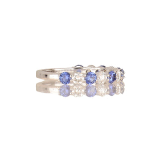 Tenenbaum Workshop 18K White Gold Sapphires Other with Diamonds