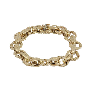 1970s 14K Gold Link Bracelet