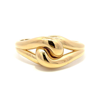 Antonio Papini 18K Gold Bangle Bracelet