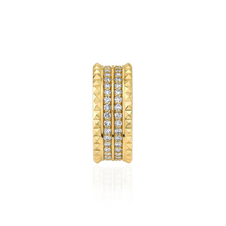 Michael M 14K Gold Round Cut Diamond Eternity Band