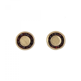 Tenenbaum Workshop 14K Gold Garnets Stud Earrings