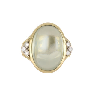 18K Gold Moonstone Other with Diamonds