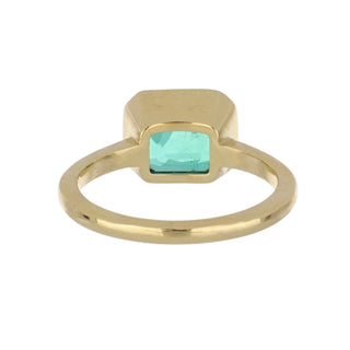 Tenenbaum Workshop 18K Gold Emerald Solitaire Ring