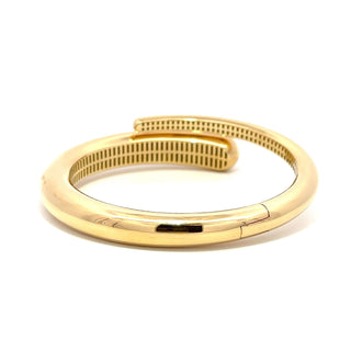 Antonio Papini 18K Gold Cuff Bracelet