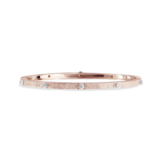 Buccellati 18K Rose Gold Diamonds Bangle Bracelet