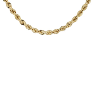 Vintage 14K Gold Rope Chain