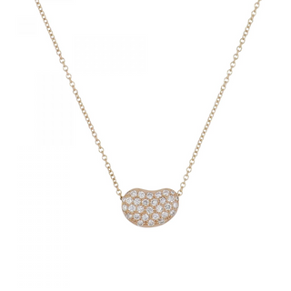 Tiffany & Co. 18K Gold Diamonds Station Necklace