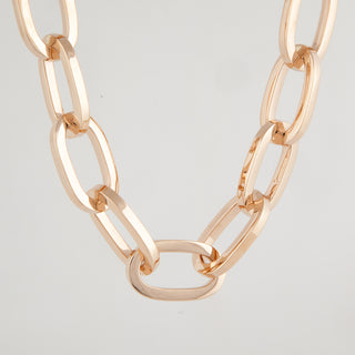 Antonio Papini 18K Gold Link Necklace