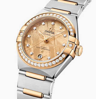 Omega 18 Karat/Stainless Steel Constellation