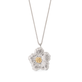 Buccellati Sterling Silver Pendant Necklace