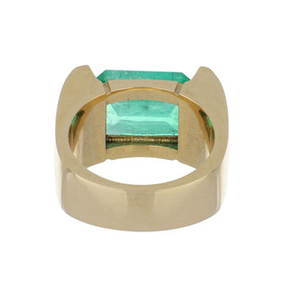 Tenenbaum Workshop 18K Gold Emerald Solitaire Ring