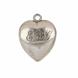 Vintage Sterling Silver Heart Charm