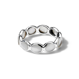 Ippolita Sterling Silver Mother Of Pearls Eternity Ring